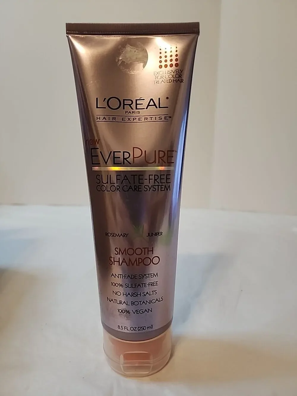 L'Oreal Paris Ever Pure 100% vegan Smooth Shampoo Rosemary Juniper 8.5 FL Oz